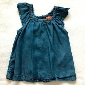 Joe Fresh Blouse Button Tencel Lyocell Top 3 Years Old Toddler​